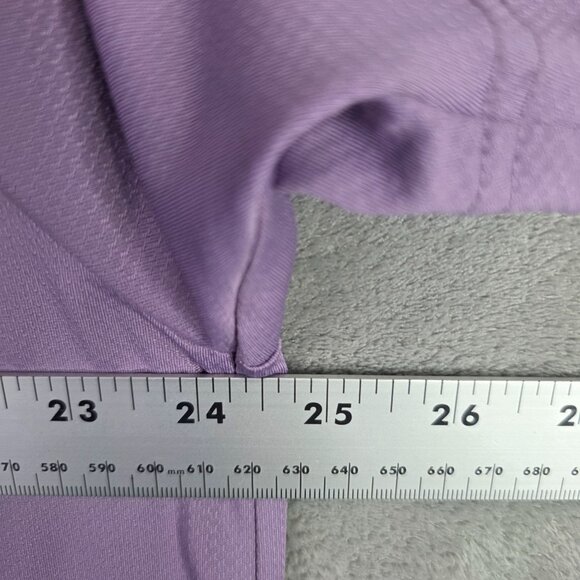 Mens Member's Mark Purple Performance Polo Shirt Short Sleeve Polyester Size XL - Picture 4 of 6